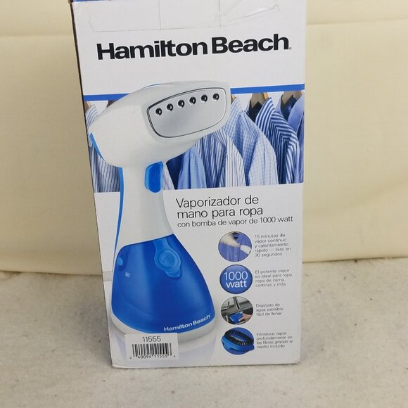 Hamilton Beach Handheld Garment Steamer Steam Pump 1000W‎ #11555 New - Picture 1 of 7